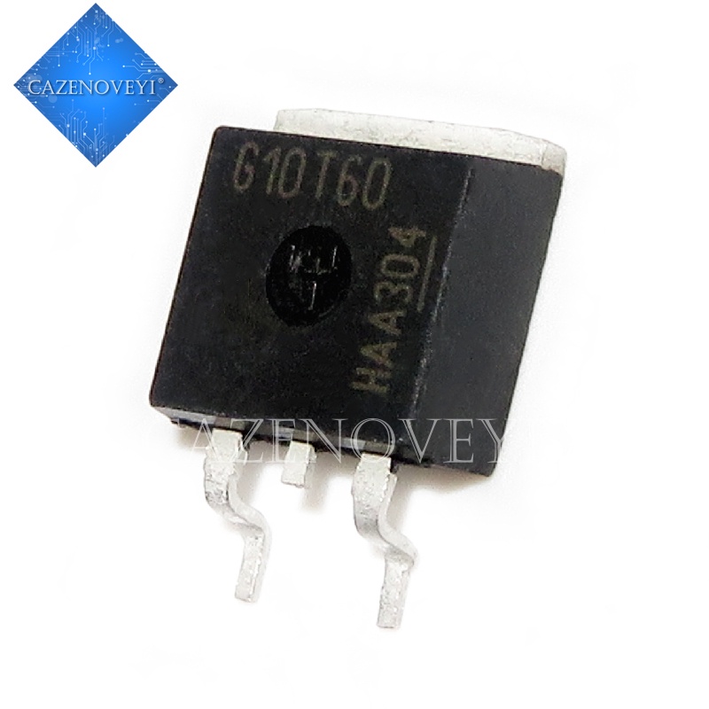 10pcs Transistor Igb10N60T G10T60 G10N60 To-263 10a 600v Power Igbt