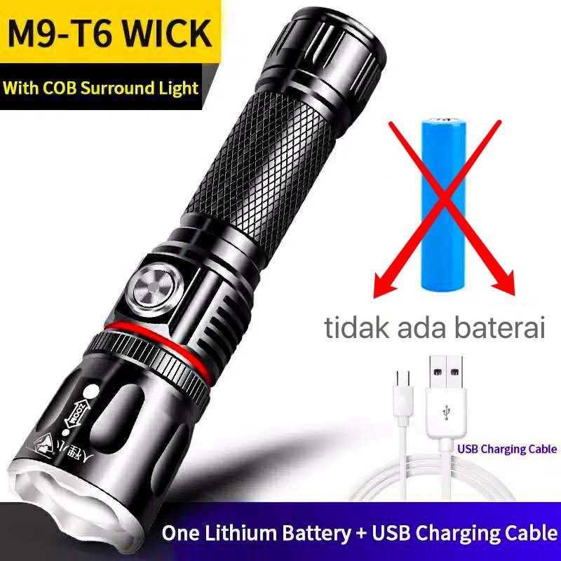 New Senter Led Ipx4 Taktis Super Terang Dapat Di Zoom Shopee Indonesia