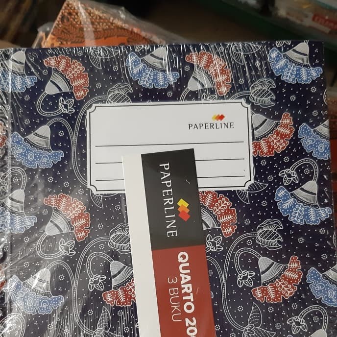 

buku hard cover paperline quarto 200