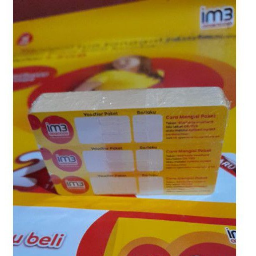 Voucher Kosong Indosat M3