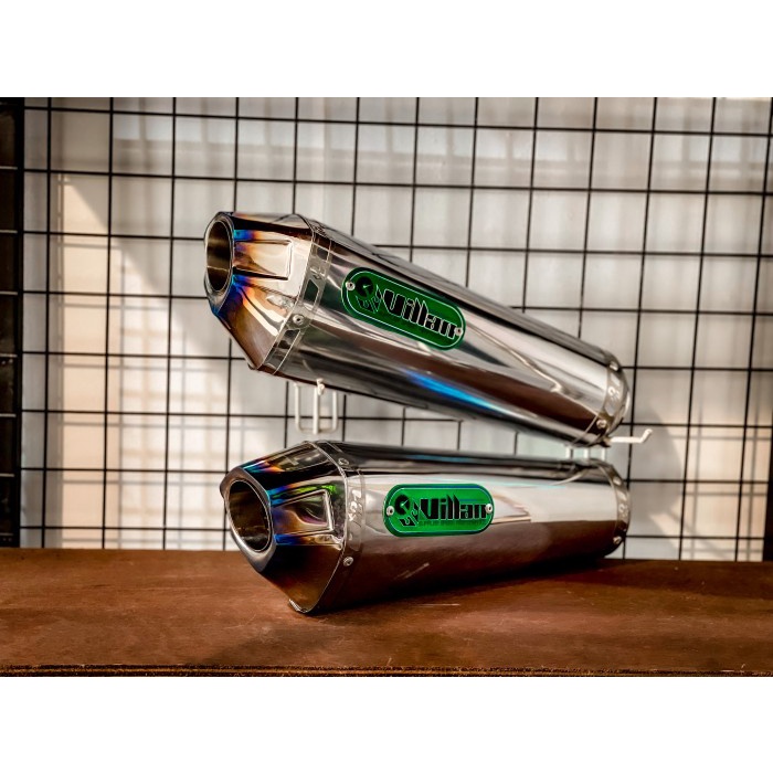 KNALPOT VILLAN VVA1 BLUE TIP SLINCER ONLY BARANG 100% ORIGINAL