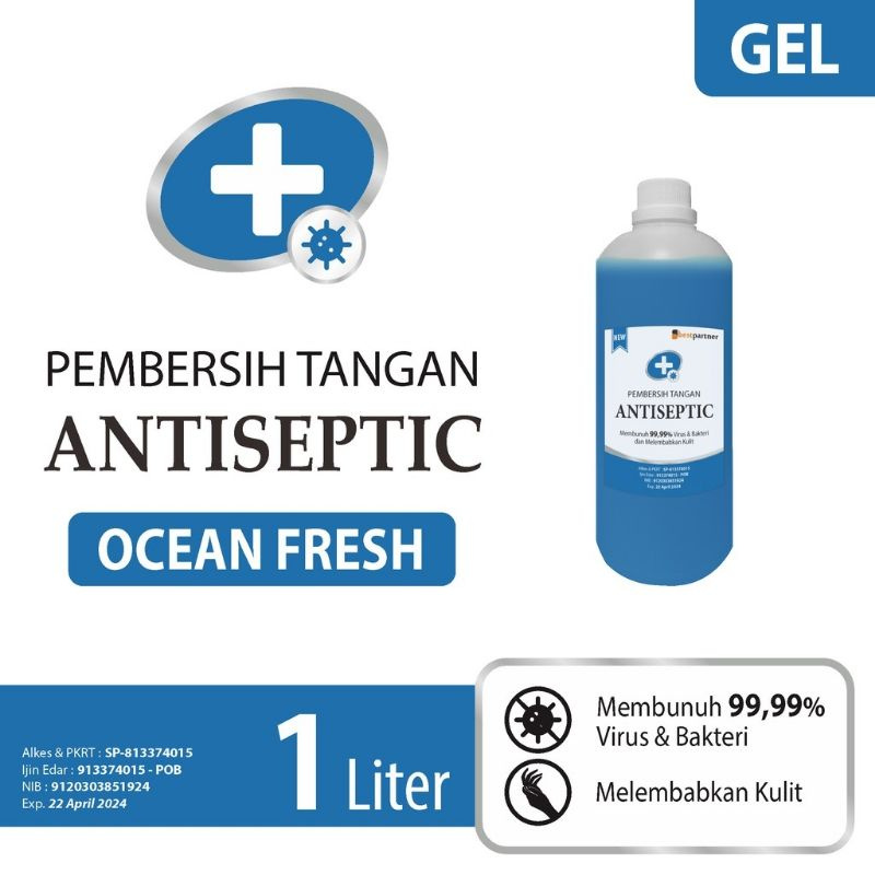 Hand Sanitizer antiseptic CAIR kemasan botol 1 liter