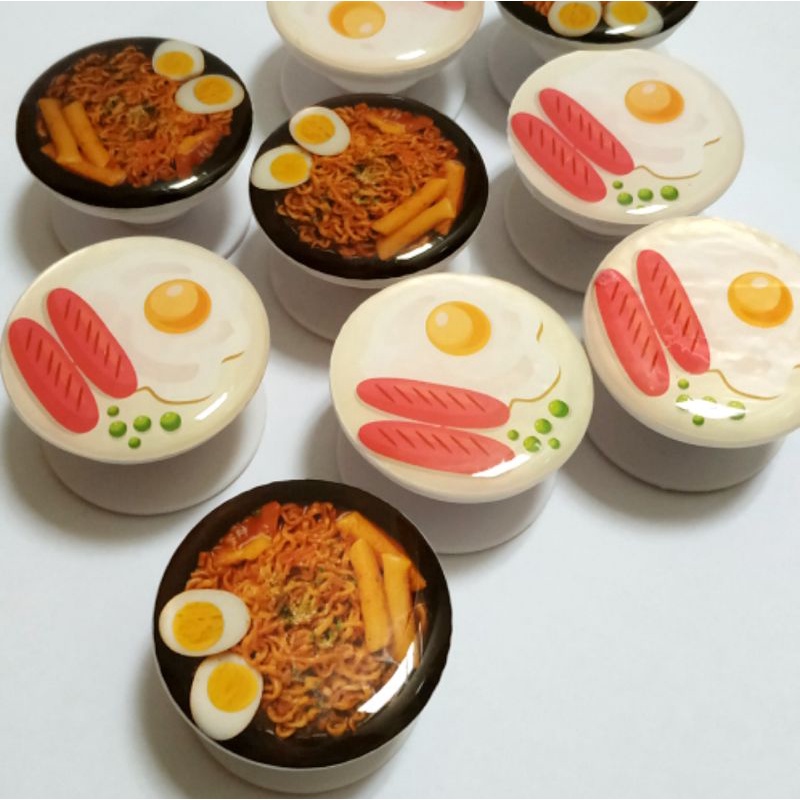 Jual Korean Resin Popsocket Griptok Phone Grip Holder Food Edition
