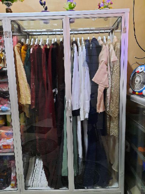 Hanger Kayu Putih Dewasa Mutiara