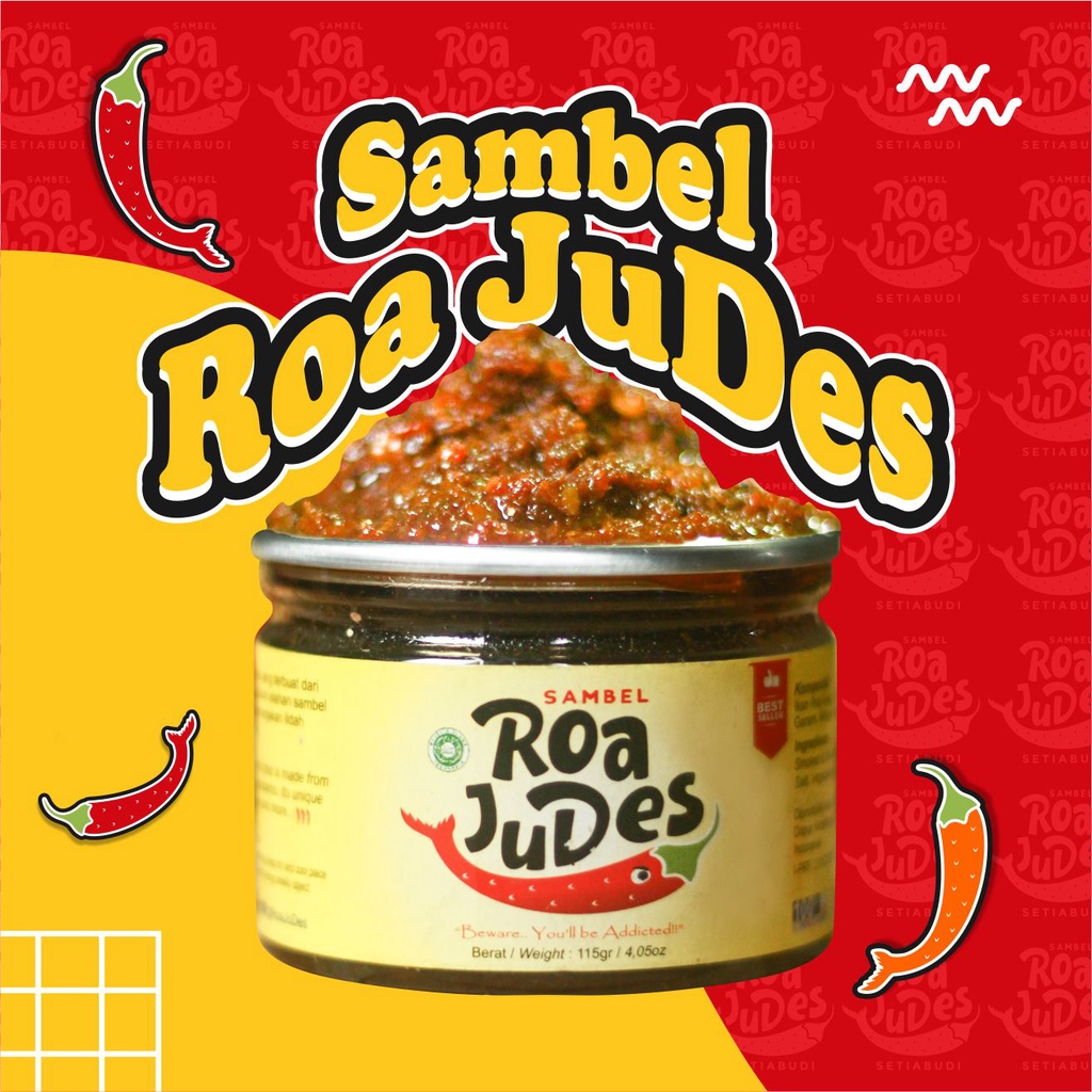 

Roa Judes - Sambel Roa Judes / Sambel Ikan Roa / Sambal Rumahan (BEST SELLER)