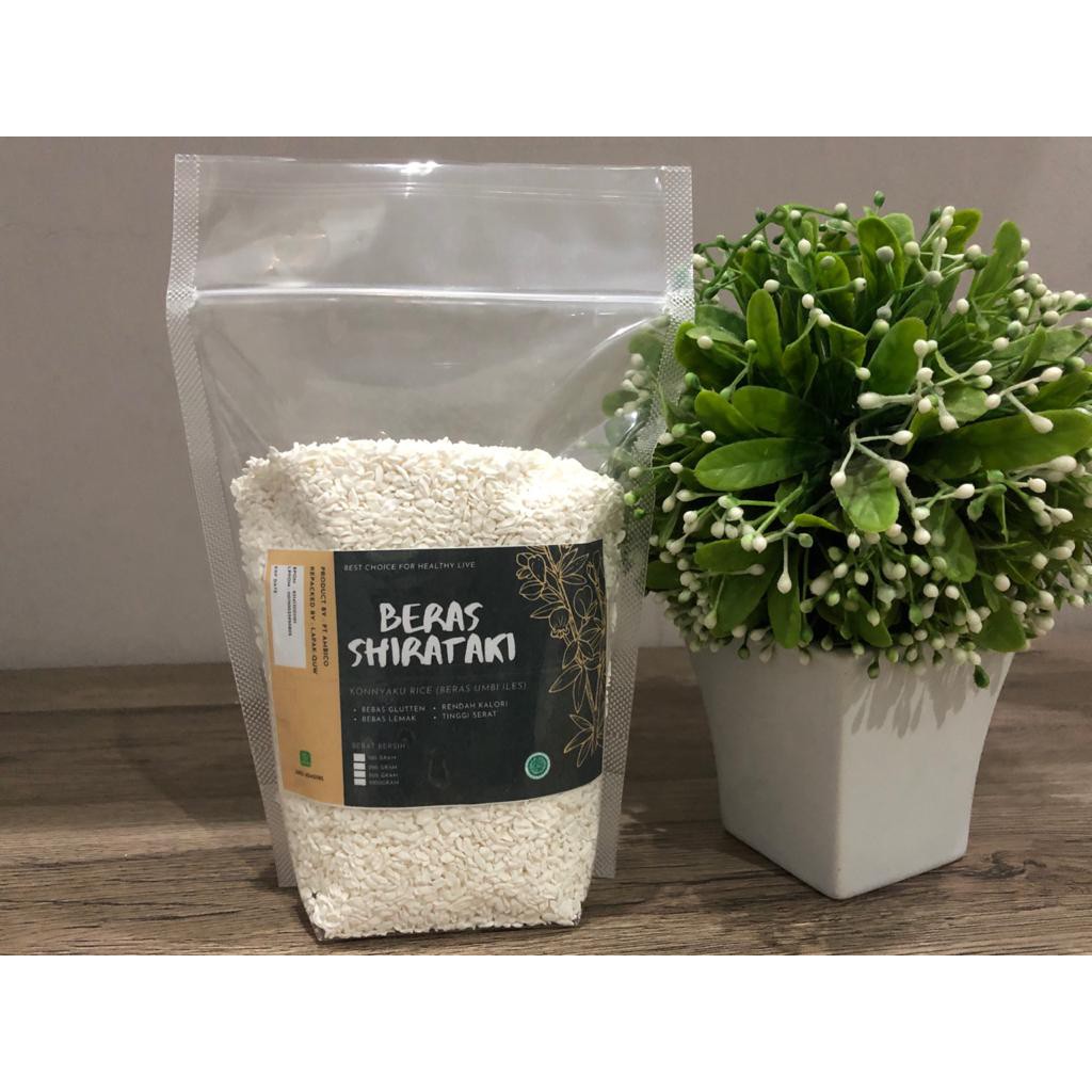 

Beras Shirataki - Konnyaku Rice 250gr