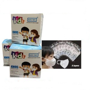 Masker Anak KN95 -Shumu Masker Anak KN95 5ply 1pcs