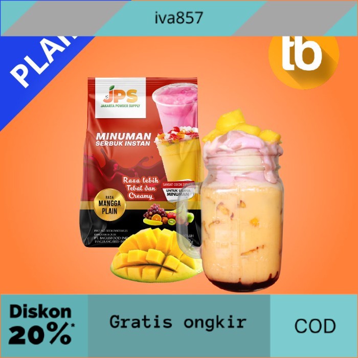 

PROMO JPS Bubuk Mangga Plain (Bubuk minuman dan makanan) GRATIS ONGKIR