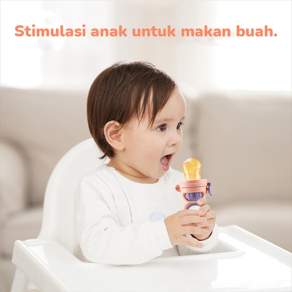 COCONI Baby Twist Food/Fruit Feeder | Dot Empeng Buah Bayi | Teether Mash Teething-7