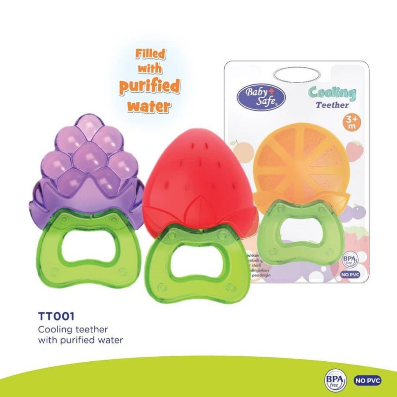 Baby Safe Cooling Teether with Purified Water TT001 TT005