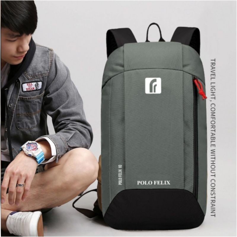 Tas Sekolah Modis Anak Perempuan Warna Solid Ransel Wanita Pelajar Perguruan Tinggi Ransel Laptop