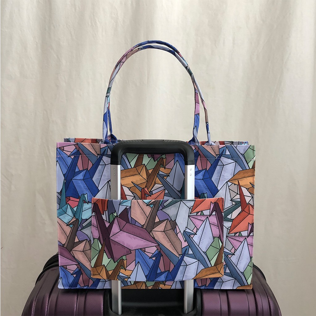 Toteyama - Tas Tote Traveller Medium - Origami