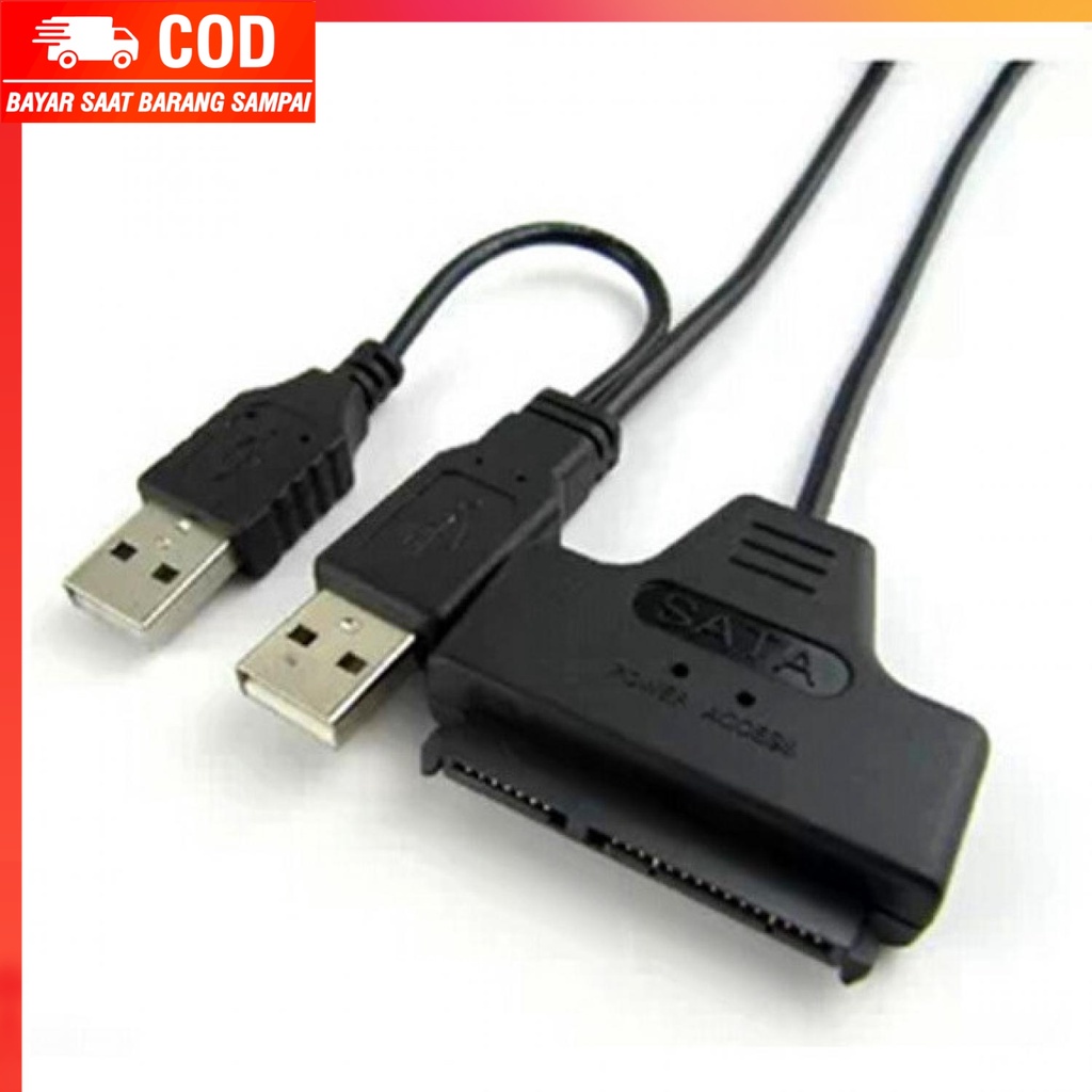 (100% BARANG ORI) KEBIDU SATA to USB 2.0 HDD / SSD Adapter - CC00173