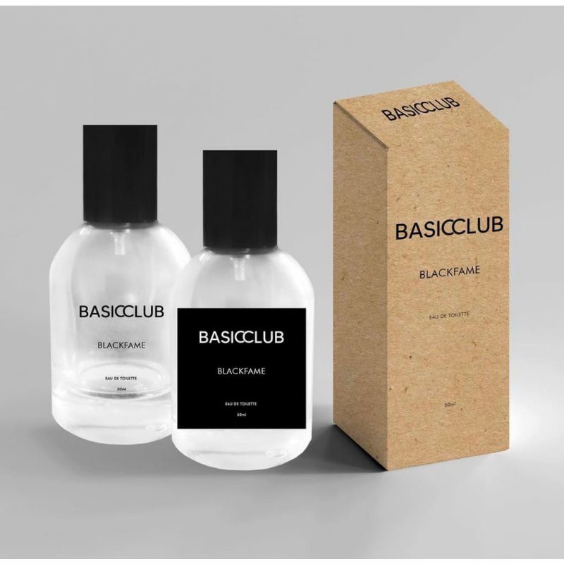 BASICCLUB SPRAY 50ML BY GEAMOORE (PARFUM) / BLACK FAME / WARM WOODY/ BASIC CLUB PARFUM