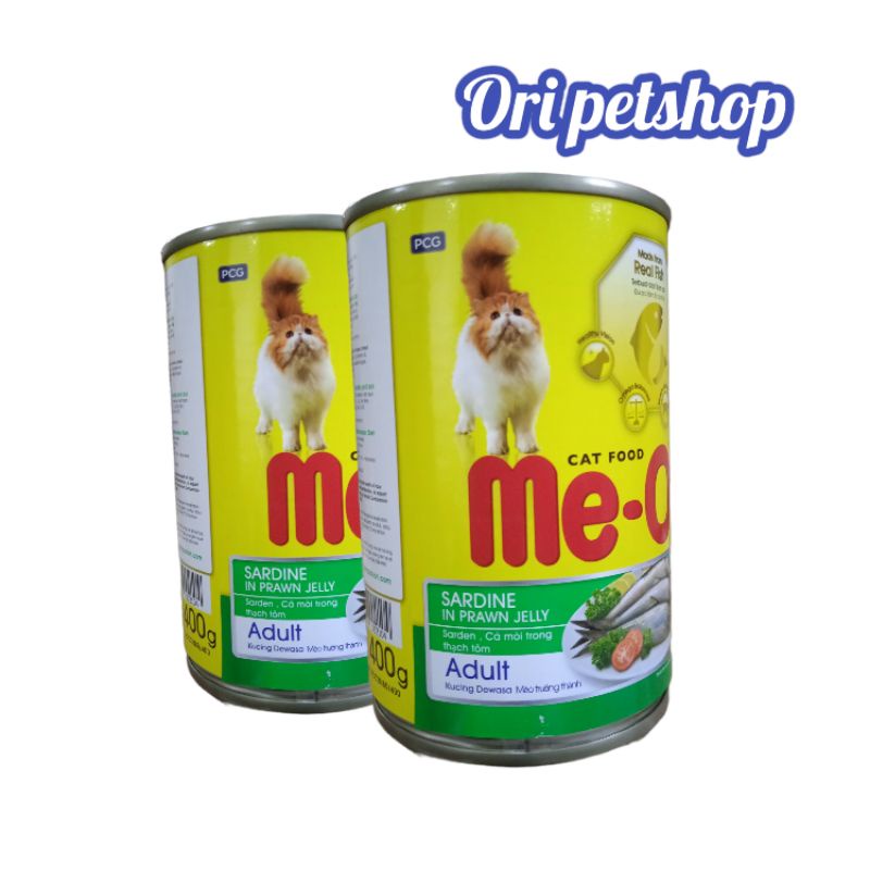 Meo Me-o Kaleng 400gr Makanan Kucing Basah - Sardine