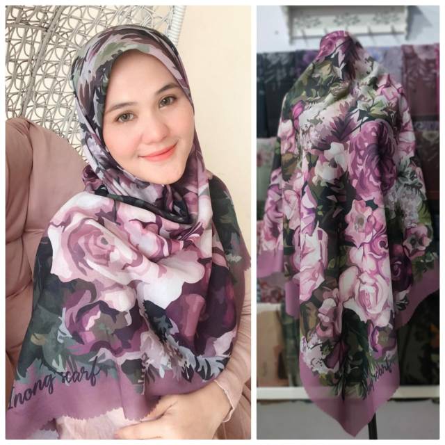inong scarf / floral
