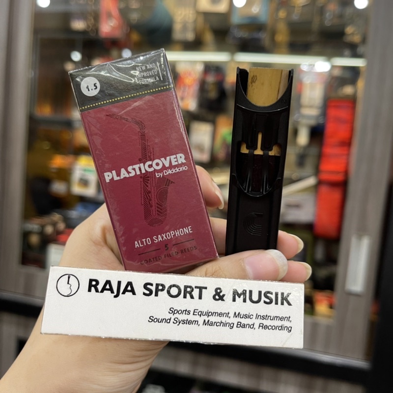 REED PLASTICOVER RICO ALTO SAXOPHONE D'ADDARIO ALTO REEDS 1.5 / 2 / 2.5 - ORIGINAL