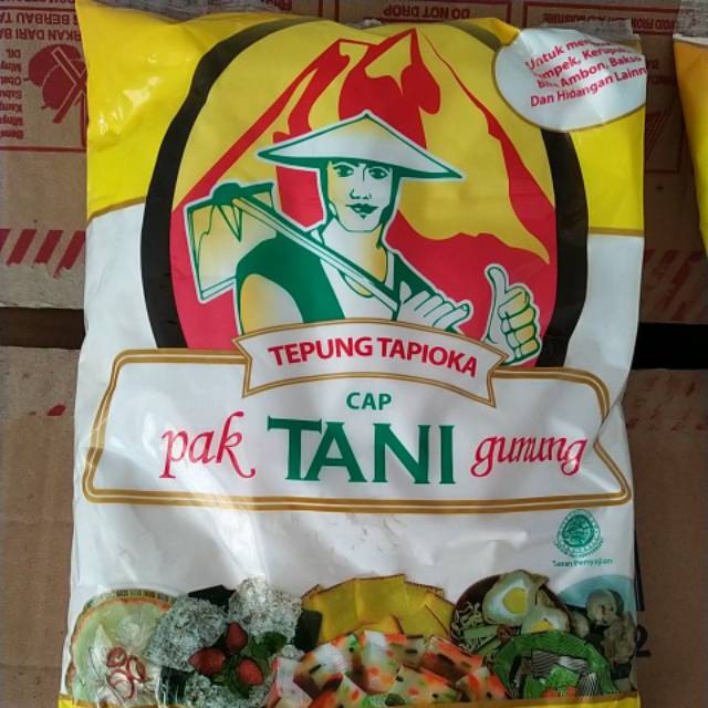 

TEPUNG TAPIOKA CAP PAK TANI GUNUNG KEMASAN 500GR