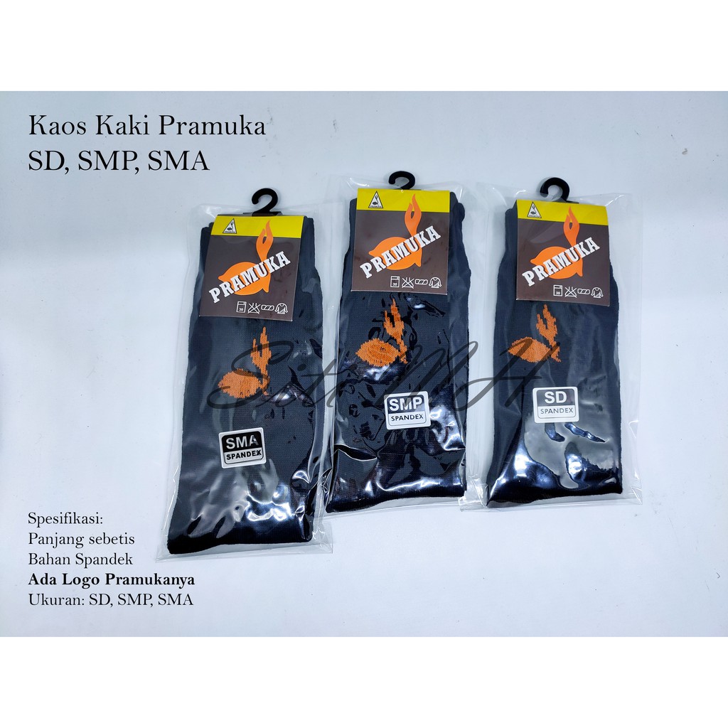 Kaos Kaki Pramuka SD, SMP SMA