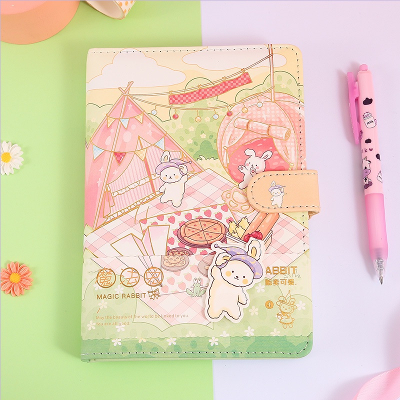 

Terlaris ✨ - Buku Diary Notebook Lucu Agenda Import Magic JB RANDOM Rabbit JGPB 62403.1.23