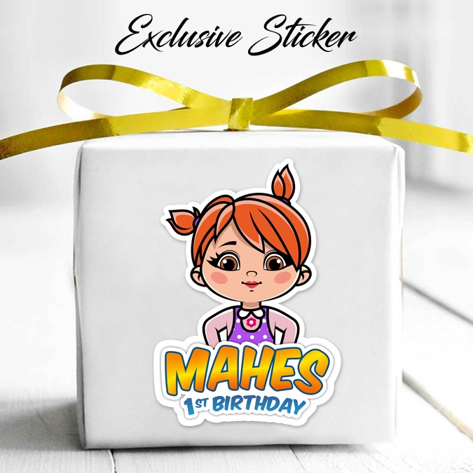 

50 STIKER / STICKER COCOMELON 2-12 ULANG TAHUN / ULTAH / BIRTHDAY