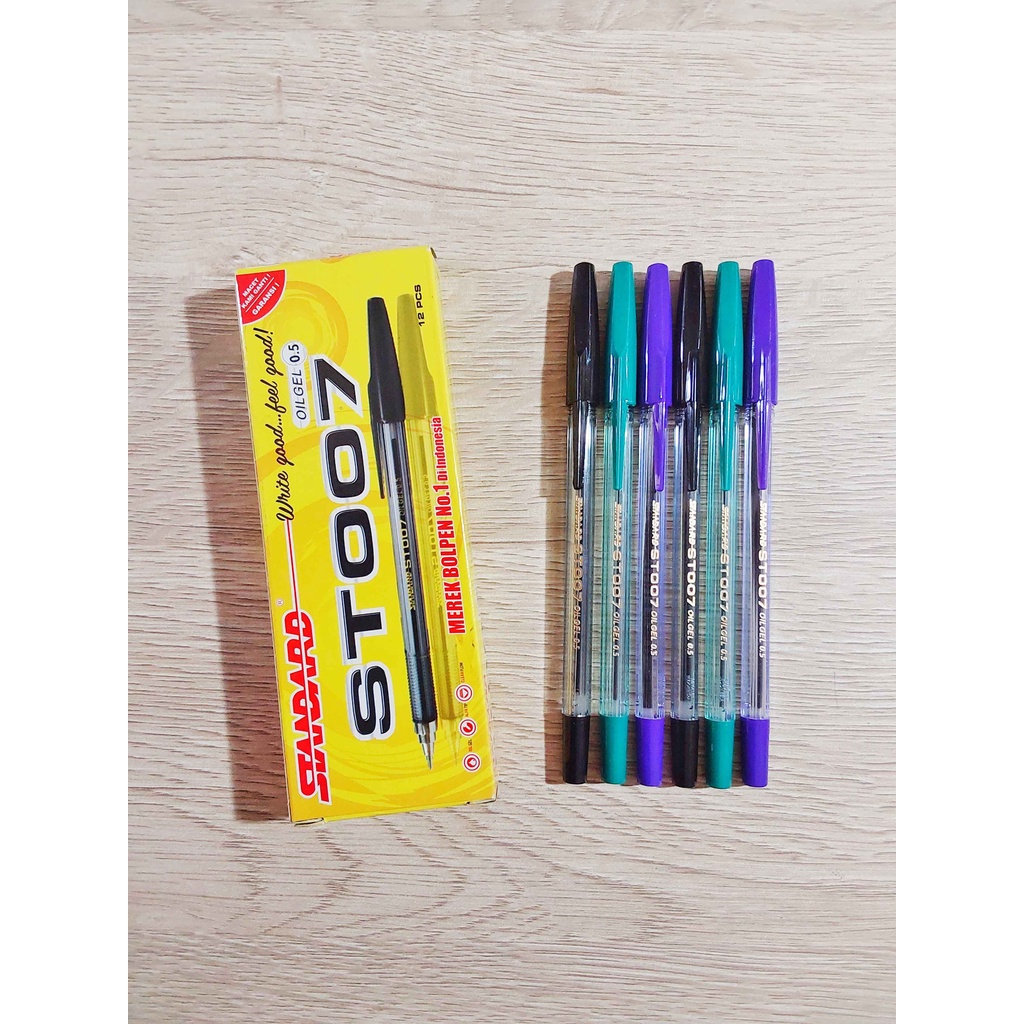 

Pulpen Standard ST007 / Bulpoin Standard ST007 / Bulpen Standard