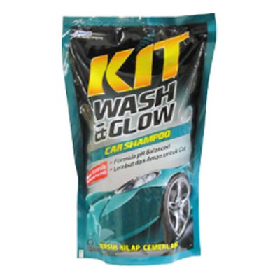 Kit Car Shampoo Wash & Glow Pch 800 ml  Shampo Mobil Sampo Mobil