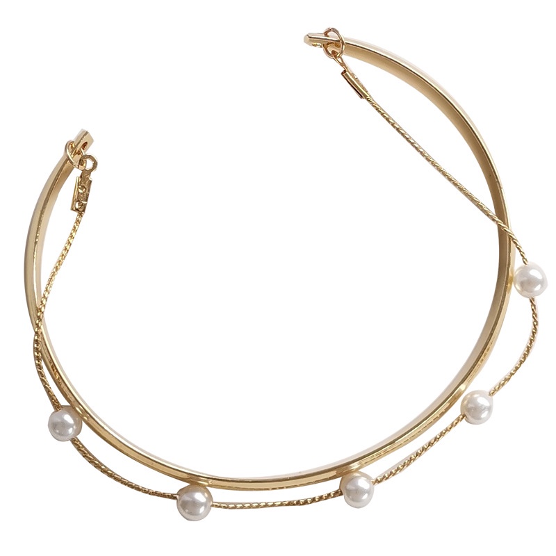 Gelang Mutiara double layer Untuk Wanita