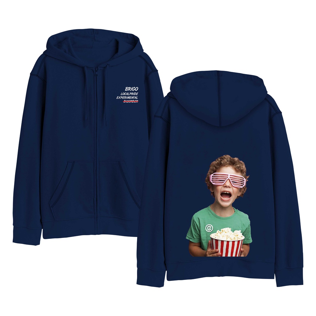 Sweater Hoodie Resleting BRIGO DISORDER Sablon DTF Fleece Cotton II BRIGO Zipper Jumper Hoodie DISORDER II M-XXL (Pria &amp; Wanita) Free stiker&amp;Gantungan Kunci