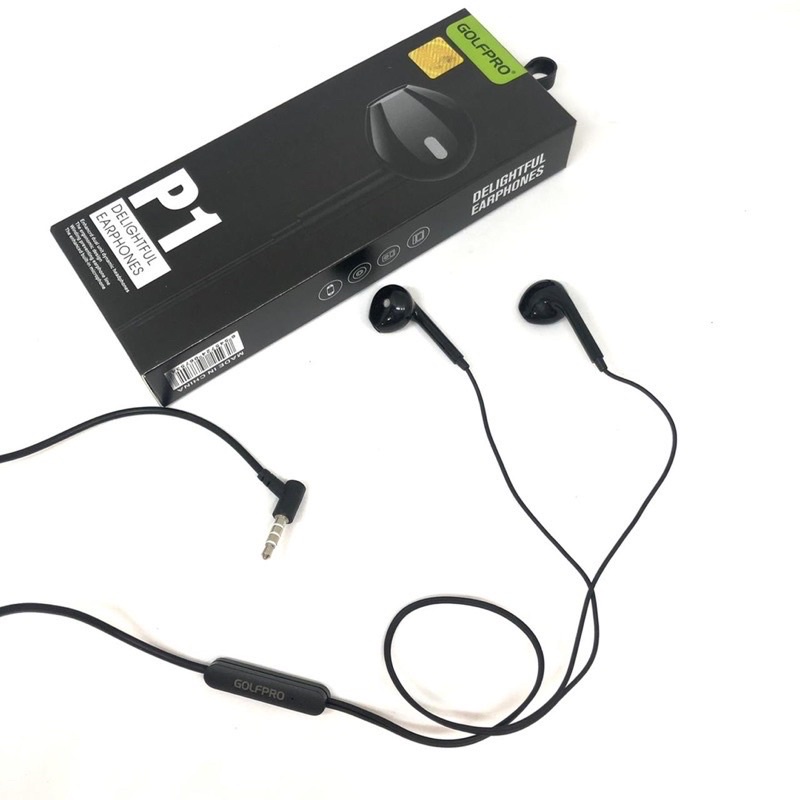 Handsfree Golfpro p1 Pure Bass - Earphone GolfPro P1 purebass