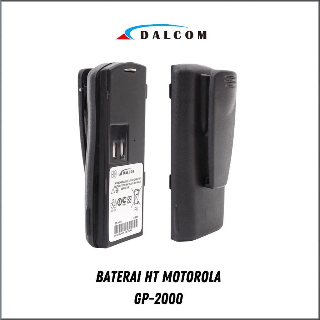 BATERAI HT MOTOROLA GP2000 GP-2000 LITHIUM INCLUDE BELT KLIP