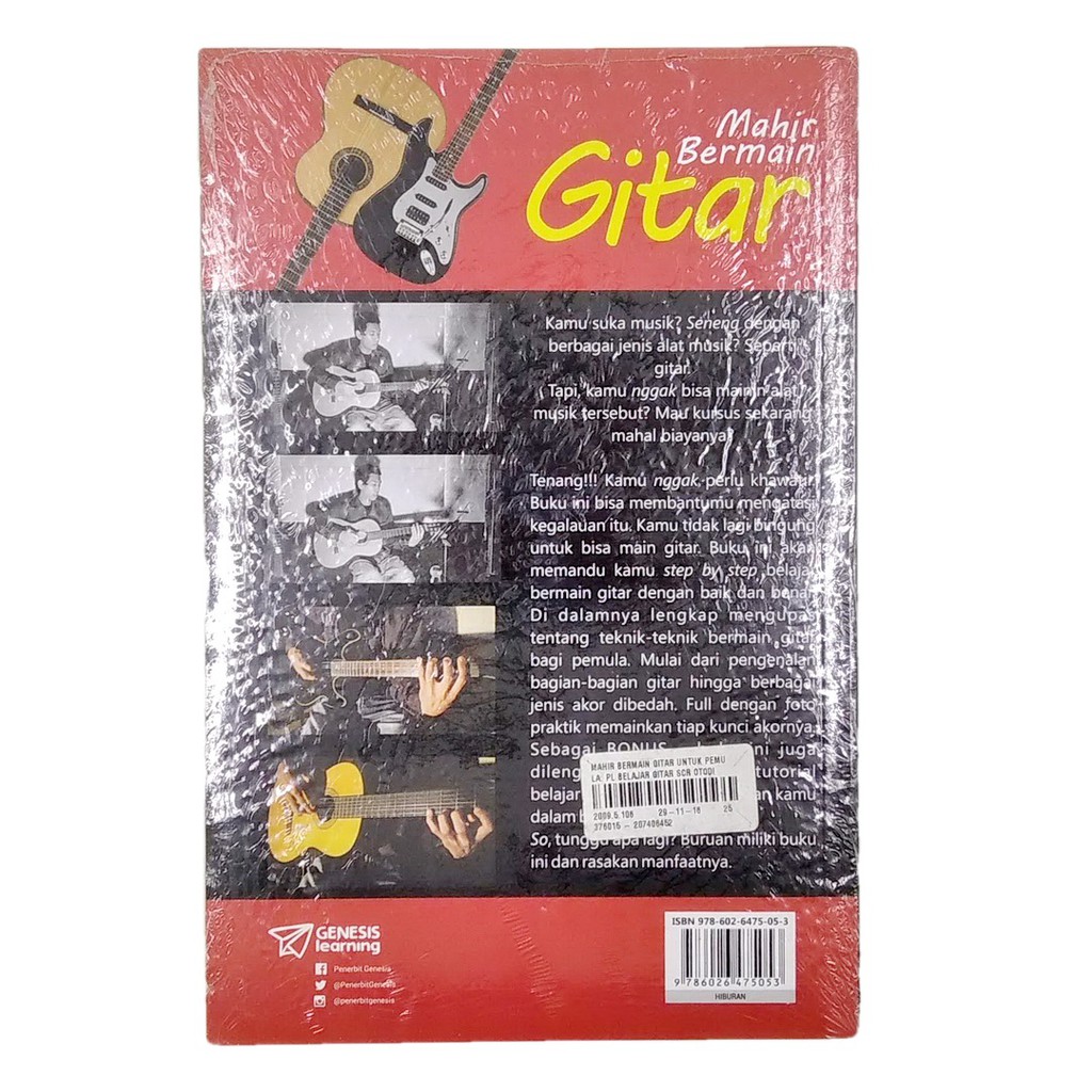 Buku Mahir Bermain Gitar untuk Pemula . Ahmad Faisal Al Kautsar