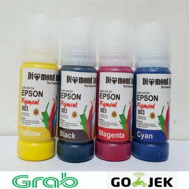 Tinta Pigment Epson 003 Printer L3110 L3150 L1110 Diamond Ink