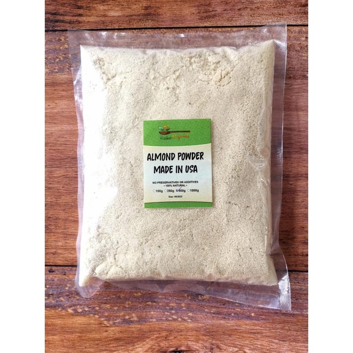 

BUBUK ALMOND POWDER USA TEPUNG KACANG ALMON IMPORT ALMONESIA 500GR