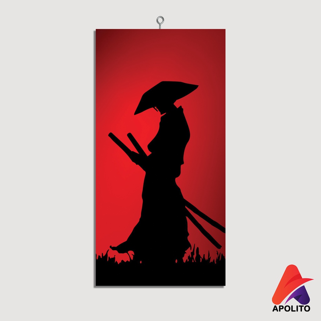 HIASAN DINDING RUROUNI KENSHIN (15X30) WALL DECOR PAJANGAN DINDING DEKORASI DINDING