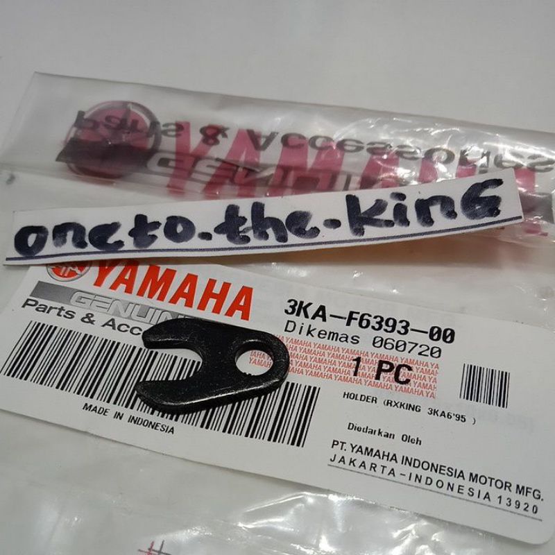 KLEM KLEMAN HOLDER KLIP KABEL TALI GAS RX KING,RXKING,RXK,RXZ ASLI YAMAHA ORI ORIGINAL 3KA-F6393-00