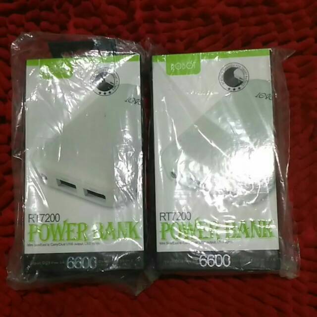 Powerbank robot 6600mah