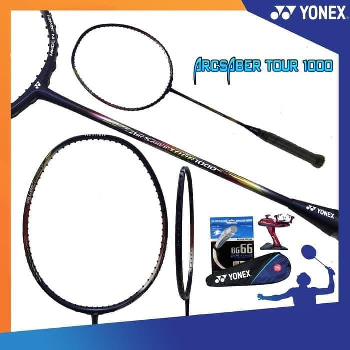 mantul habis badminton YONEX ARCSABER TOUR 1000 JAPAN RAKET BADMINTON ORIGINAL