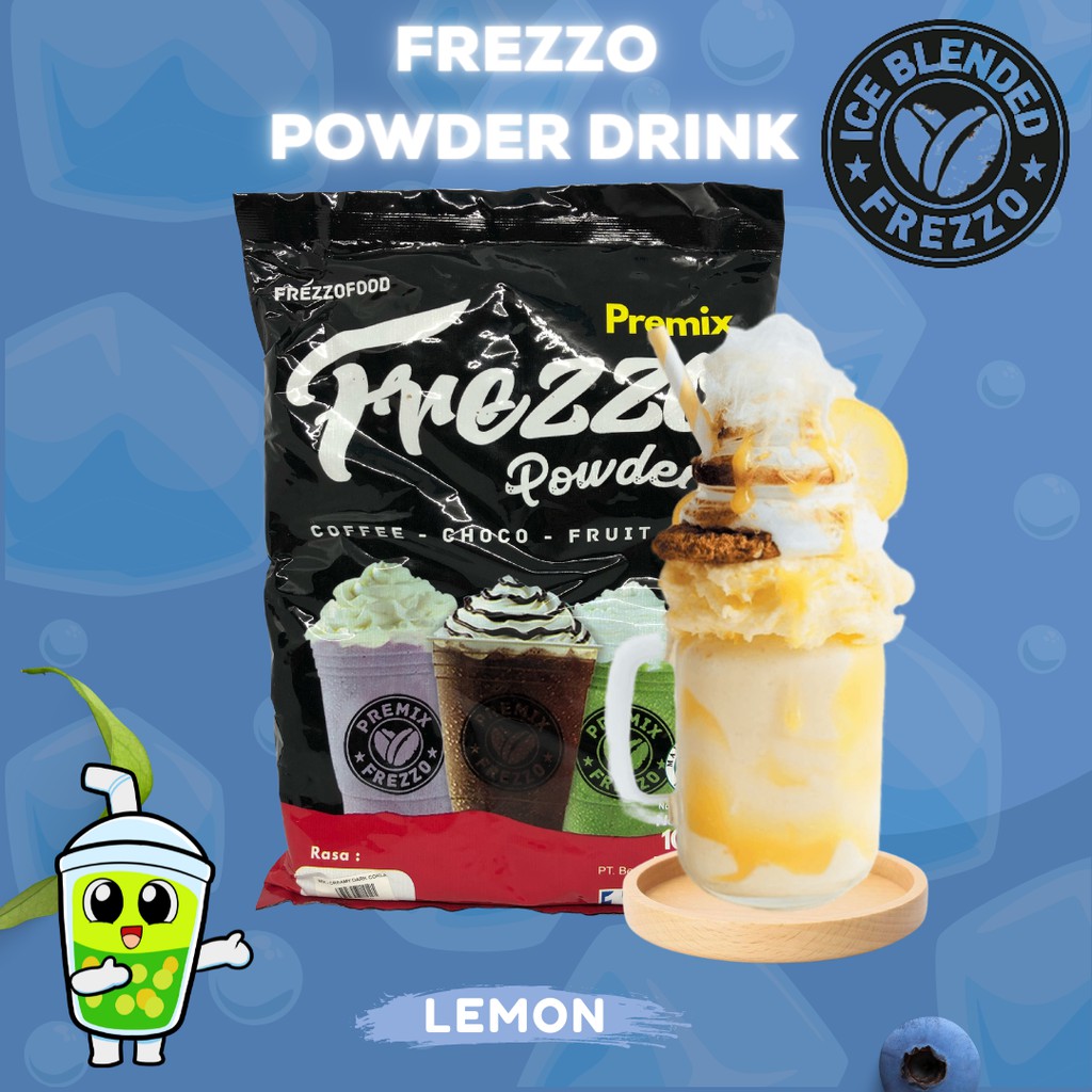 Frezzo Bubuk MInuman Rasa Lemon / Lemon Powder Drink 1 Kg