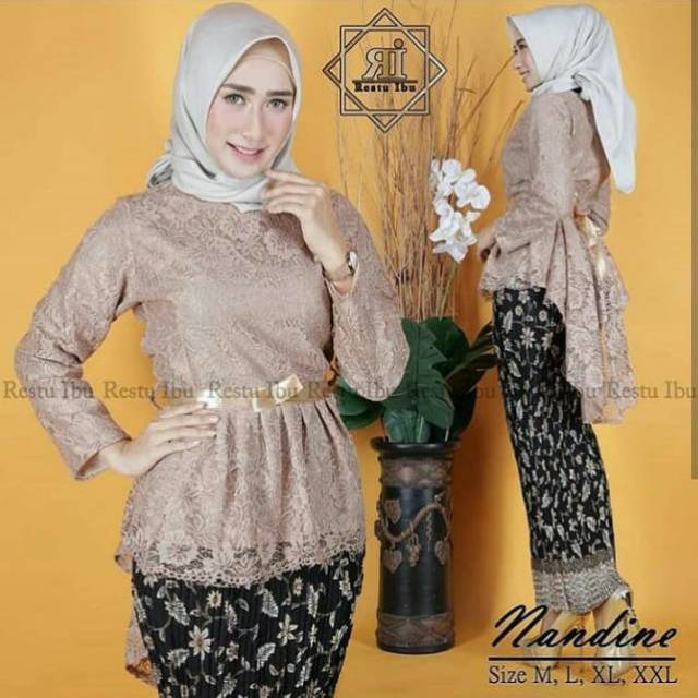 COD REALPICT KEBAYA AURORA PENGUIN KEBAYA MODERN WISUDA Bridesmaids seragaman kebaya-5