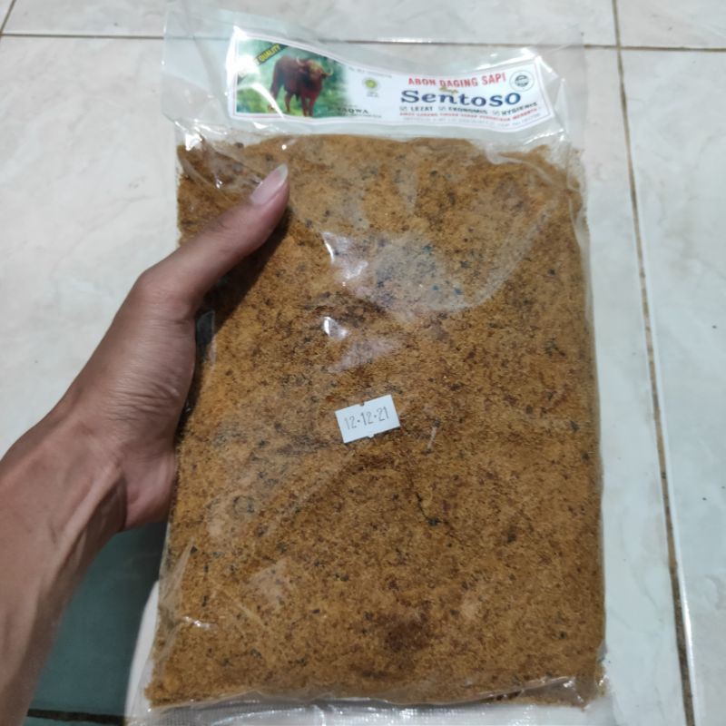 

RB Abon Sapi cap Sentoso Boyolali 1 kg