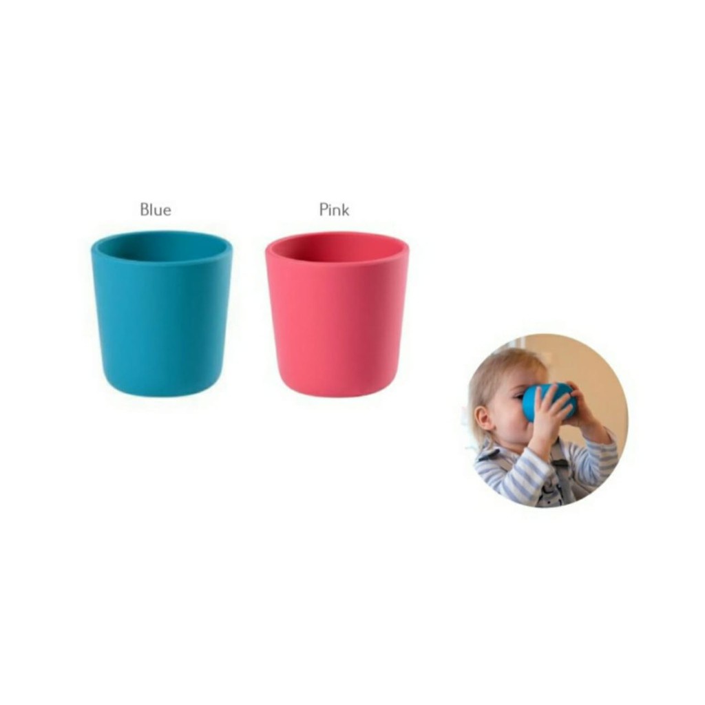 Beaba Baby Silicone Glass - Gelas Minum Silikon / TEMPAT MINUM ANAK