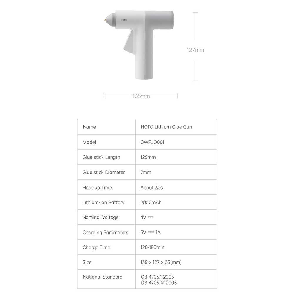 Pistol Lem Tembak Hot Melt Glue Gun Rechargeable