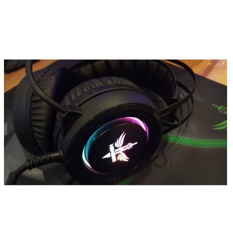 Headset Gaming NYK HSN-09 RUBICK HSN 09  + Audio Splitter