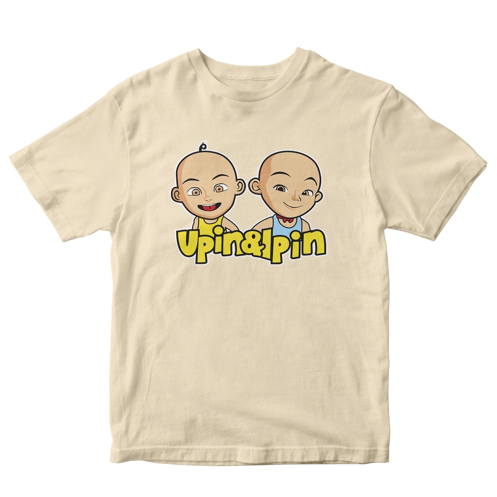 Kaos Kartun Upin Ipin Cotton Combed 30s Baju Anak Pakaian Murah Atasan Berkualitas