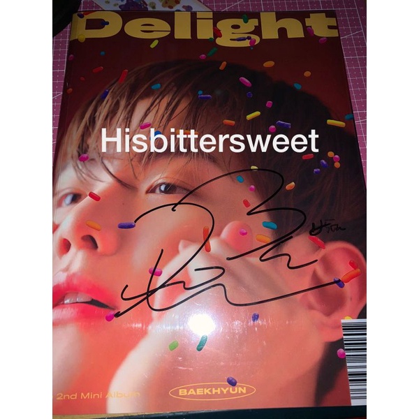 Album SIGNED EXO BAEKHYUN DELIGHT