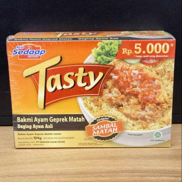

SEDAP BAKMI AYAM GEPREK MATAH 124GR