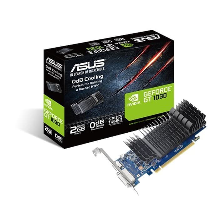 ASUS GT 1030 Silent 2GB DDR4 - GT1030-SL-2GD4-BRK