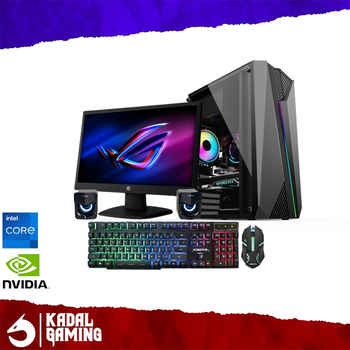 PC GAMING INTEL CORE I5 3470 VGA NVIDIA 2GB FULLSET KOMPUTER EDITING CPU UNBK ANBK SIAP PAKAI SERVER KASIR WARNET