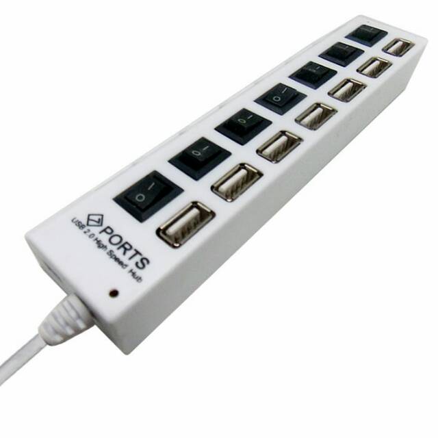 USB HUB 7 PORT ON OFF (SAKLAR)